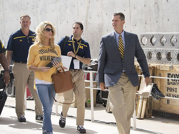 Sarah Harbaugh and Jim Harbaugh
