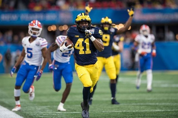 Christian Turner (41) and Donovan Peoples-Jones (9)