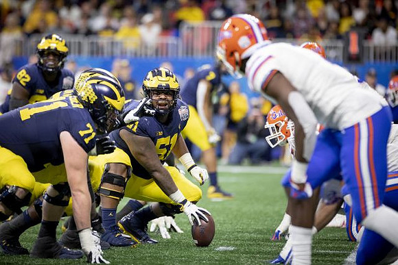 Nick Eubanks (82), Andrew Stueber (71), and Cesar Ruiz (51)