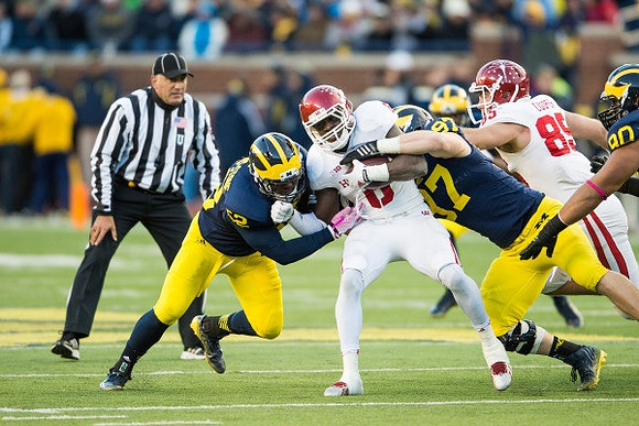 Royce Jenkins-Stone (52), Brennen Beyer (97), and Bryan Mone (90)