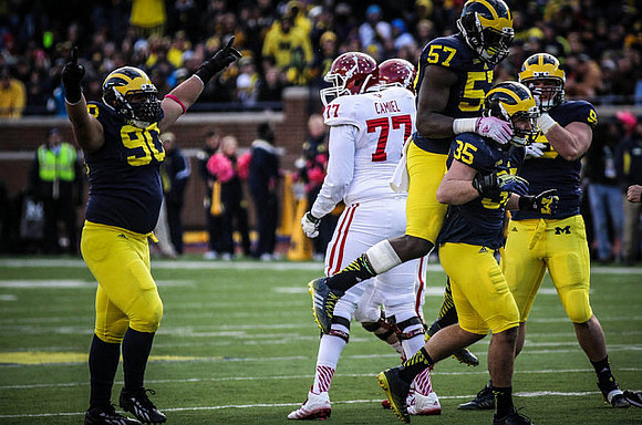 Bryan Mone (90), Frank Clark (57), Joe Bolden (35), and Ryan Glasgow (96)