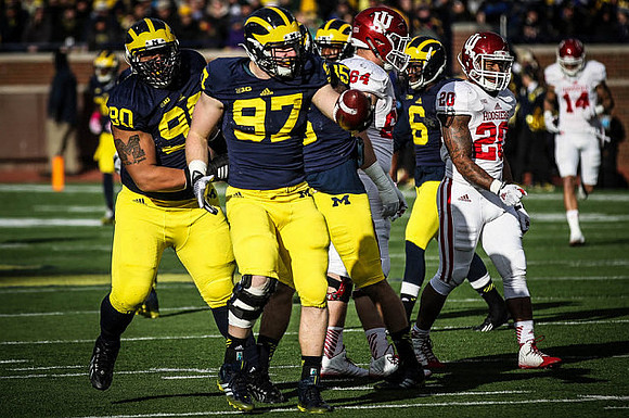 Bryan Mone (90), Brennen Beyer (97), and Raymon Taylor (6)