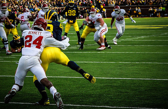 Amara Darboh (82), Devin Gardner (98), and Kyle Kalis (67)