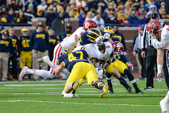 Jake Ryan (47) and Brennen Beyer (97)