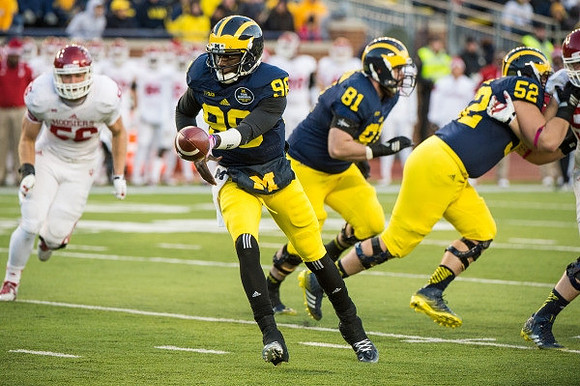 Devin Gardner (98), Erik Magnuson (81), and Mason Cole (52)