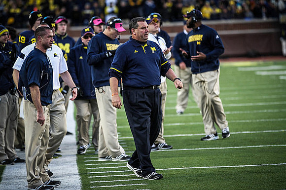 Doug Nussmeier and Brady Hoke