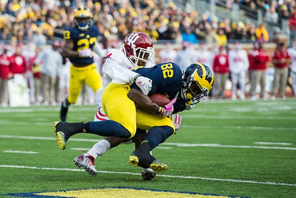 Dennis Norfleet (23) and Amara Darboh (82)