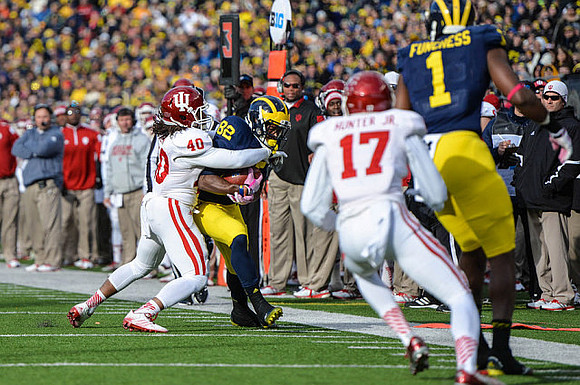 Amara Darboh (82) and Devin Funchess (1)