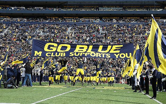 Blake Countess (2), Devin Funchess (1), Sione Houma (39), Mario Ojemudia (53), Raymon Taylor (6), and Joe Kerridge (36)