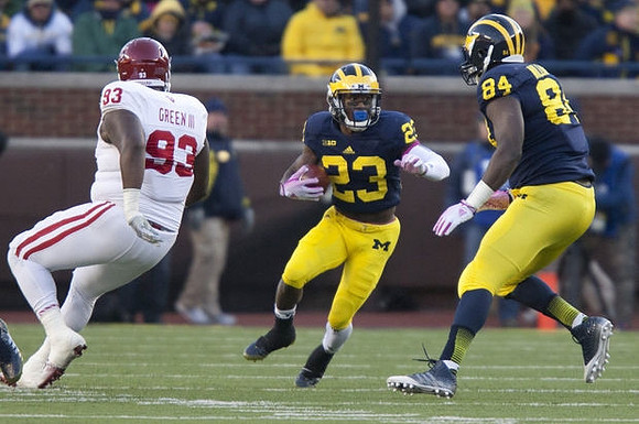 Dennis Norfleet (23) and A.J. Williams (84)