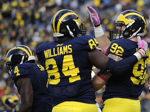 De'Veon Smith (4), A.J. Williams (84), and Keith Heitzman (92)