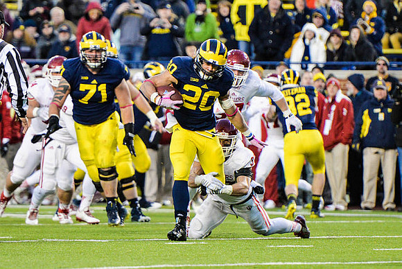 Ben Braden (71), Drake Johnson (20), and Keith Heitzman (92)