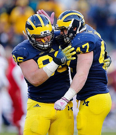 Ryan Glasgow (96) and Jake Ryan (47)