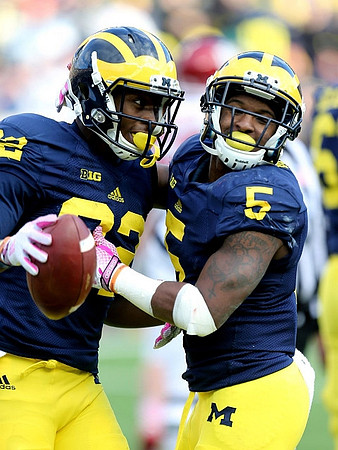 Amara Darboh (82) and Justice Hayes (5)