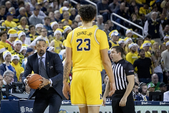Juwan Howard and Brandon Johns Jr. (23)