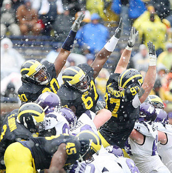 Stevie Brown (3), Obi Ezeh (45), Tim Jamison (90), Terrance Taylor (67), and Will Johnson (97)