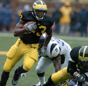 Carlos Brown (23) and Mark Ortmann (71)