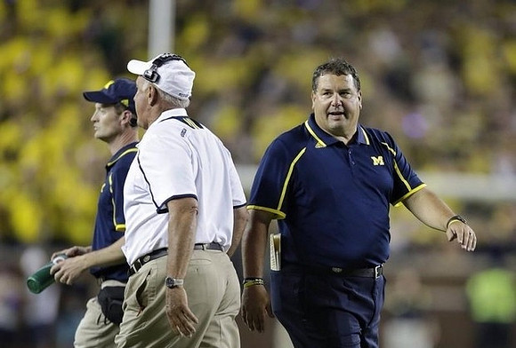 Greg Mattison and Brady Hoke