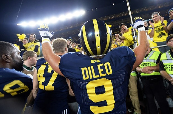 Jake Ryan (47) and Drew Dileo (9)