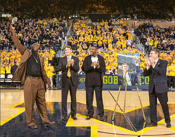 Glen Rice, Mike Griffin, Mark Hughes, and David Brandon