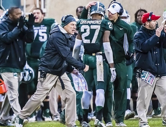Michigan State Head Coach Mark Dantonio