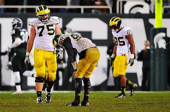 Michael Schofield (75), Devin Gardner (98), and Joe Reynolds (85)