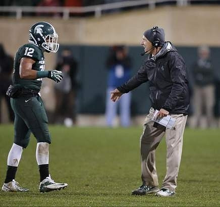 Michigan State Head Coach Mark Dantonio