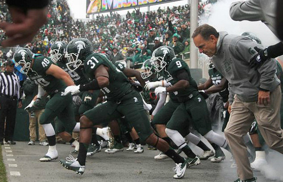 Michigan State Head Coach Mark Dantonio