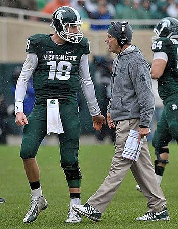 Michigan State Head Coach Mark Dantonio