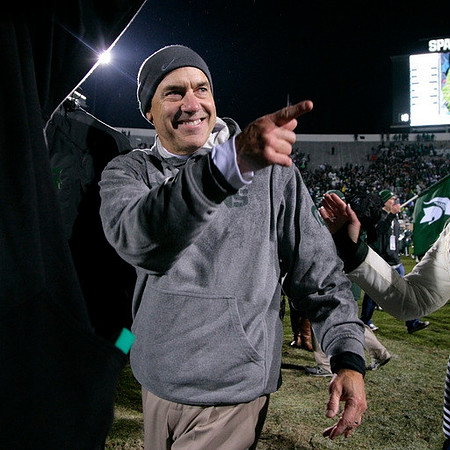 Michigan State Head Coach Mark Dantonio