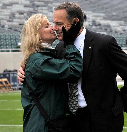 Michigan State Head Coach Mark Dantonio