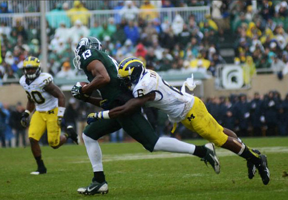 Thomas Gordon (30) and Raymon Taylor (6)