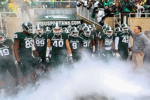 Michigan State Head Coach Mark Dantonio