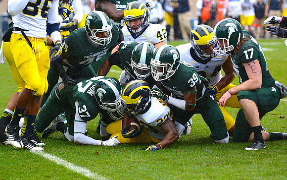 Jehu Chesson (86), Ben Gedeon (42), Dennis Norfleet (23), and Delonte Hollowell (24)