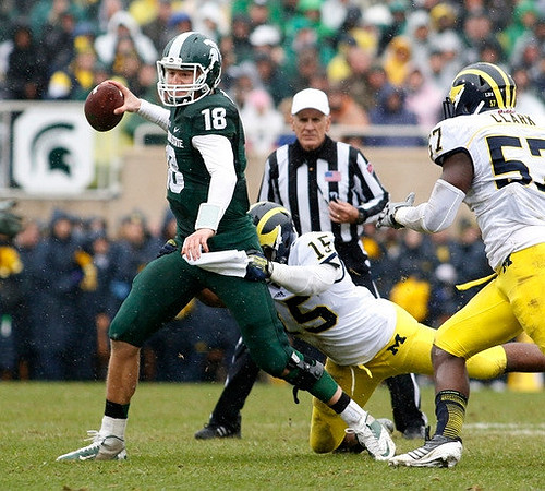 James Ross (15) and Frank Clark (57)