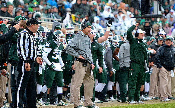 Michigan State Head Coach Mark Dantonio