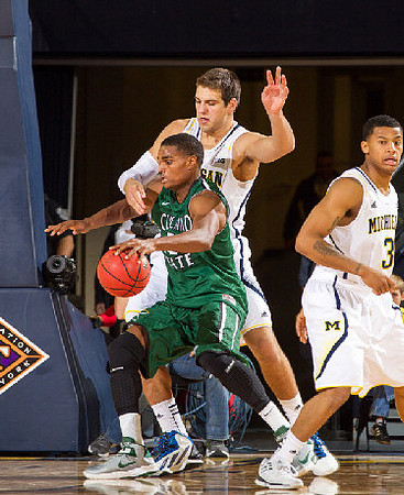 Mitch McGary (4) and Trey Burke (3)