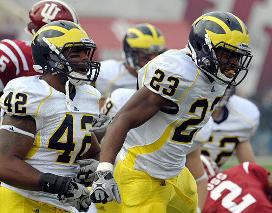 J.B. Fitzgerald (42) and Floyd Simmons (23)
