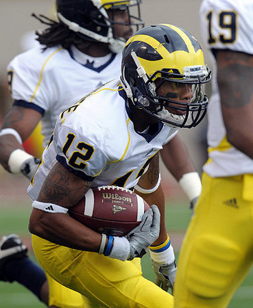 Roy Roundtree (12), Martavious Odoms (9), and Patrick Omameh (65)