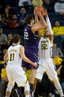 Nik Stauskas (11) and Jordan Morgan (52)