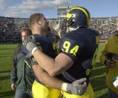 Steve Hutchinson (76) and Eric Wilson (94)