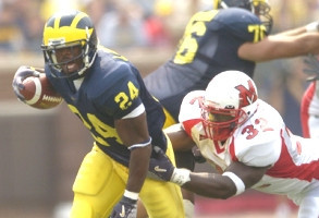 Jerome Jackson (24) and Mike Kolodziej (76)