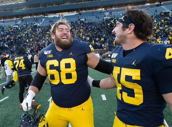 Ben Bredeson (74), Andrew Vastardis (68), and Peter Bush (45)