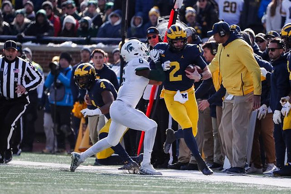 Nico Collins (4) and Shea Patterson (2)