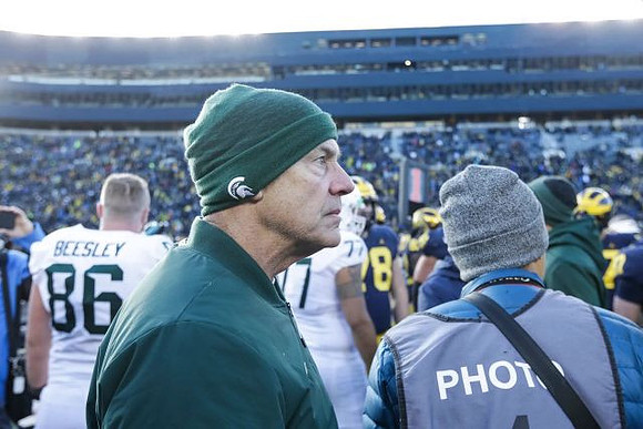 Michigan State Head Coach Mark Dantonio