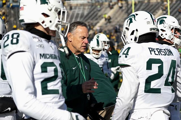 Michigan State Head Coach Mark Dantonio