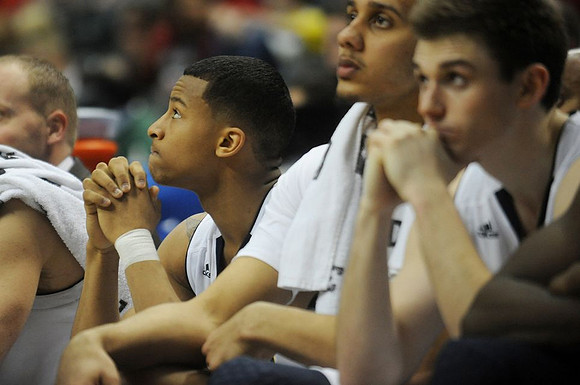 Trey Burke (3), Jordan Morgan (52), and Stu Douglass (1)