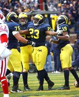 Chris Perry (23), David Baas (75), Bennie Joppru (83), and Ronald Bellamy (19)