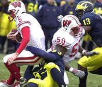 Shantee Orr (53) and Larry Stevens (13)