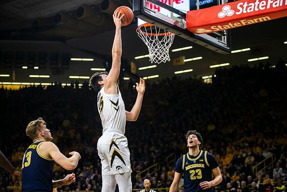 Ignas Brazdeikis (13) and Brandon Johns Jr. (23)